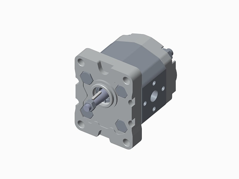 Mini externe Getriebepumpe, Gruppe 1 (0,8 ~ 8cm³ / Umdrehung)